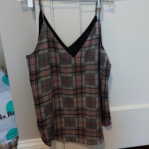 Plaid cami